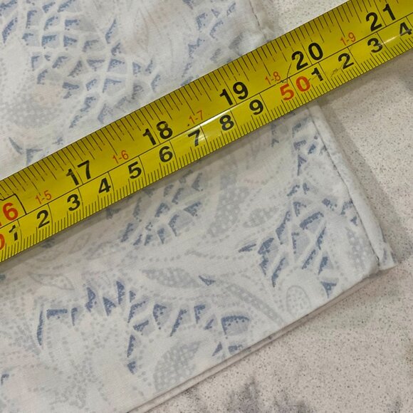 Vintage  Fieldcrest Perfection Pillowcases Set of 2 Standard Blue & White USA - Picture 6 of 7